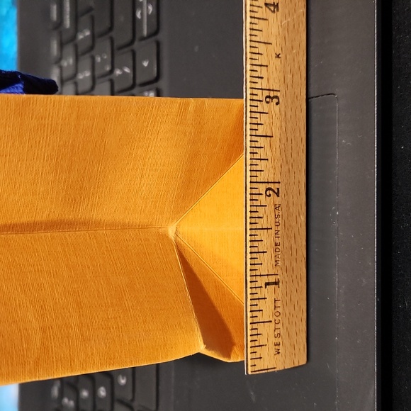 Louis Vuitton Orange Gift Bag Shopping Bag with 2 Tester Fragances. - Picture 7 of 10